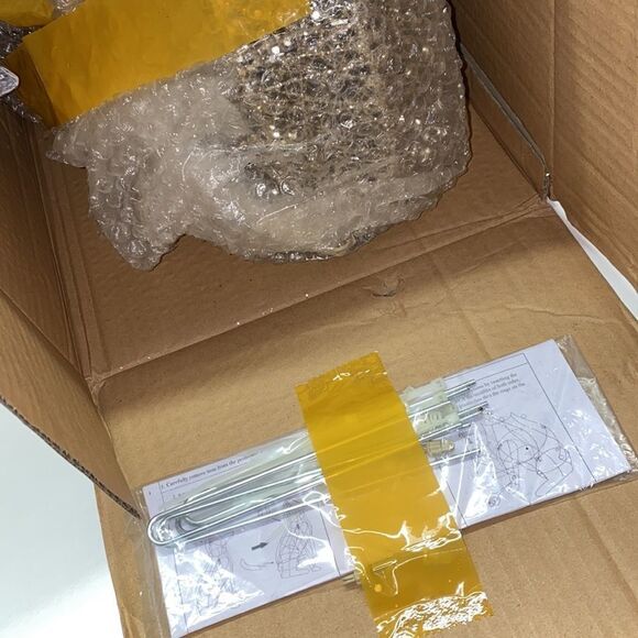 trim a tree set of 2 Glittering thread mom & pup dog Christmas outdoor - Picture 5 of 5